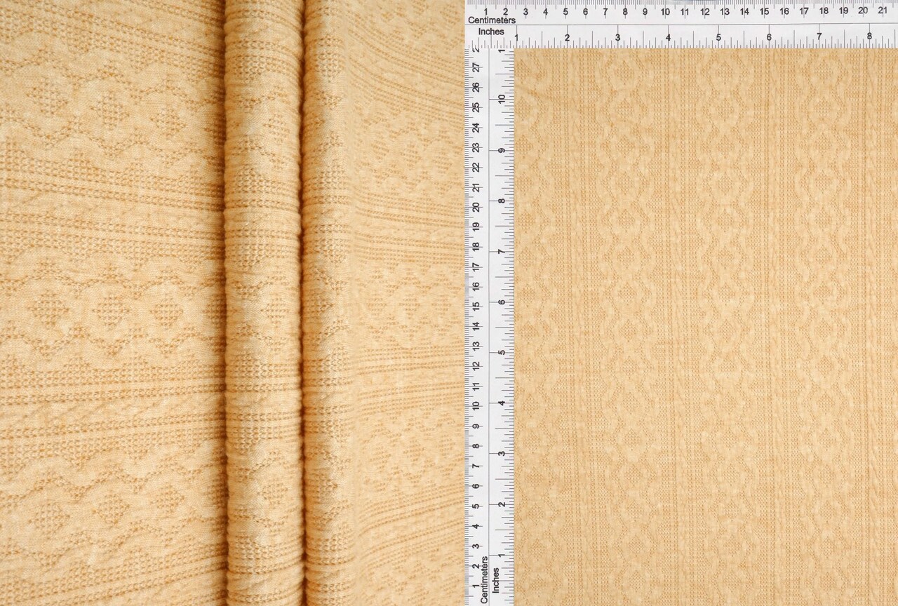 1 Yard Two-Tone Braid Jacquard Solid Fabric Rayon Nylon Polyester Spandex Blend 58/59 Inches Wide